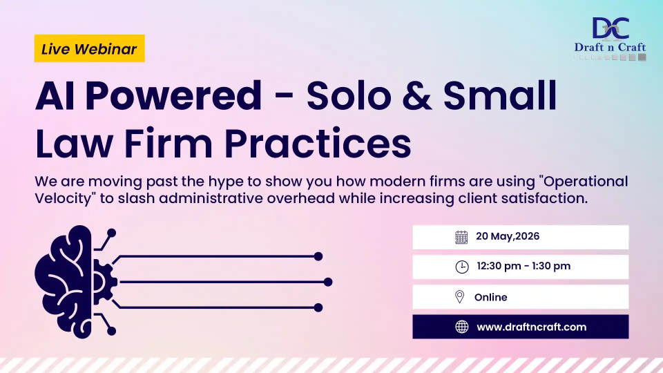 AI Powered - Solo & Small Law Firm Practices — View Recording