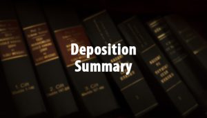 Things You Must Know Before Hiring Deposition Summary Services in New York