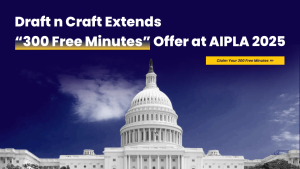 Draft n Craft Extends “300 Free Minutes” Offer at AIPLA 2025